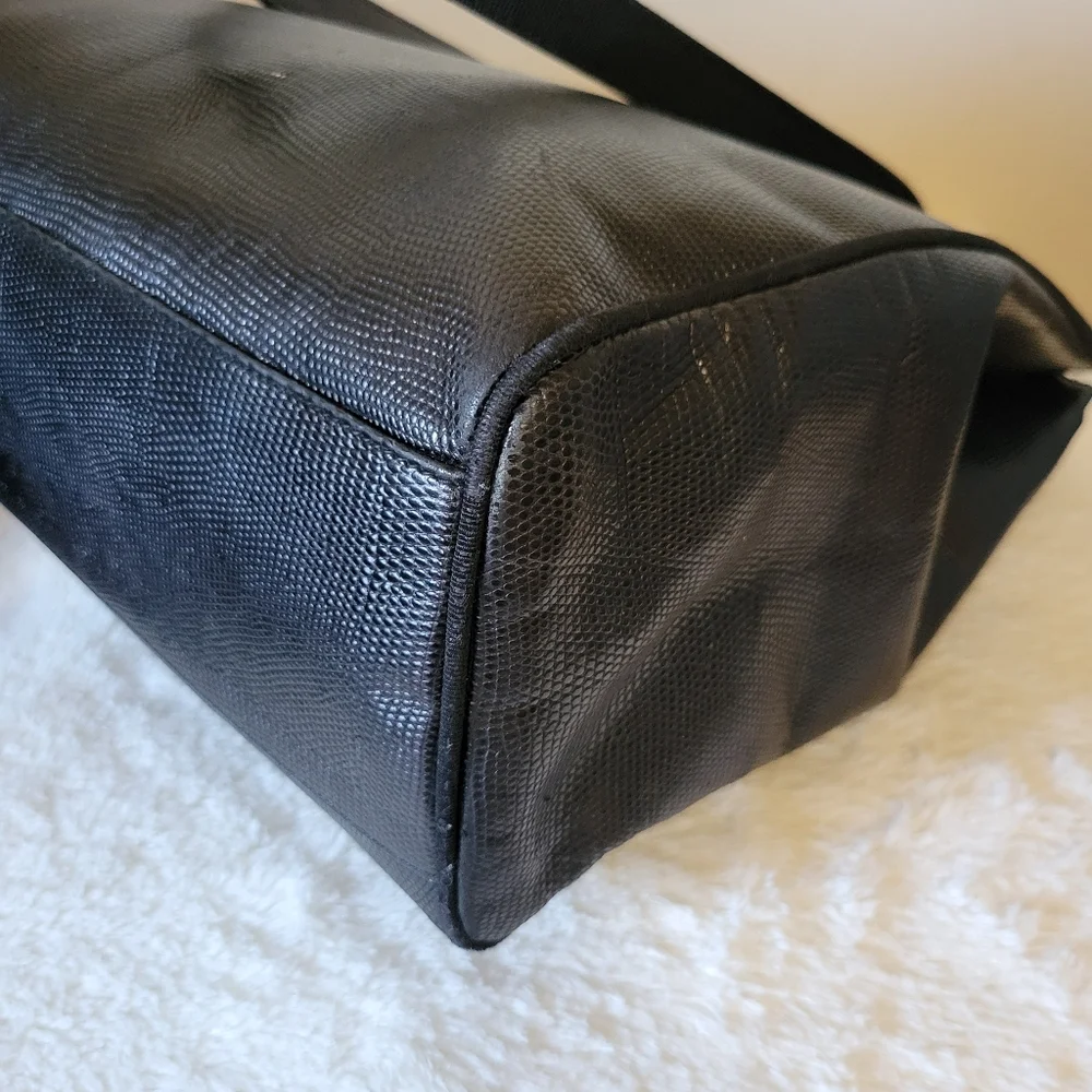 SALVATORE FERRAGAMO VALA LEATHER TOTE BAG - Picture 10 of 11